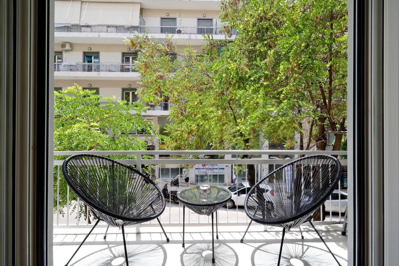 Elegant Big Apartment In Athens Center With Balcony Kültér fotó